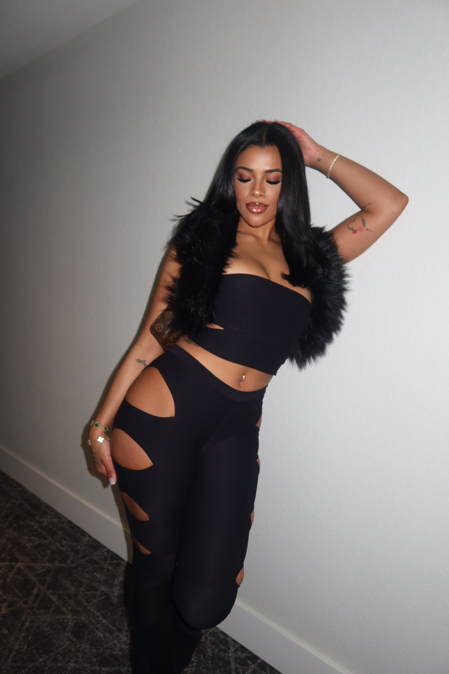 DIVINA TOP - BLACK